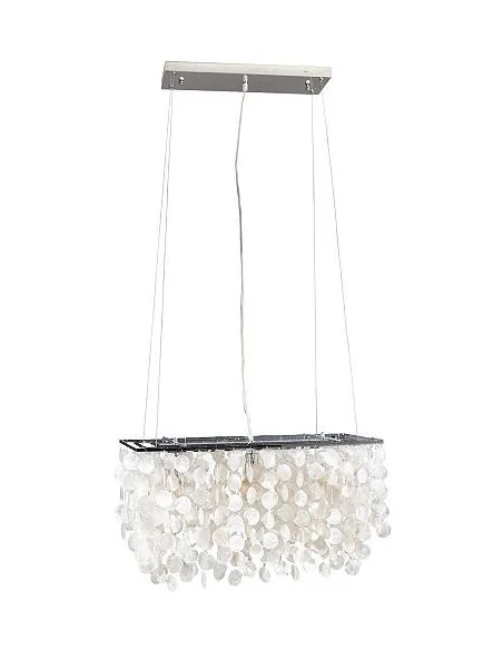 Závěsná lampa Shell odraz 80cm