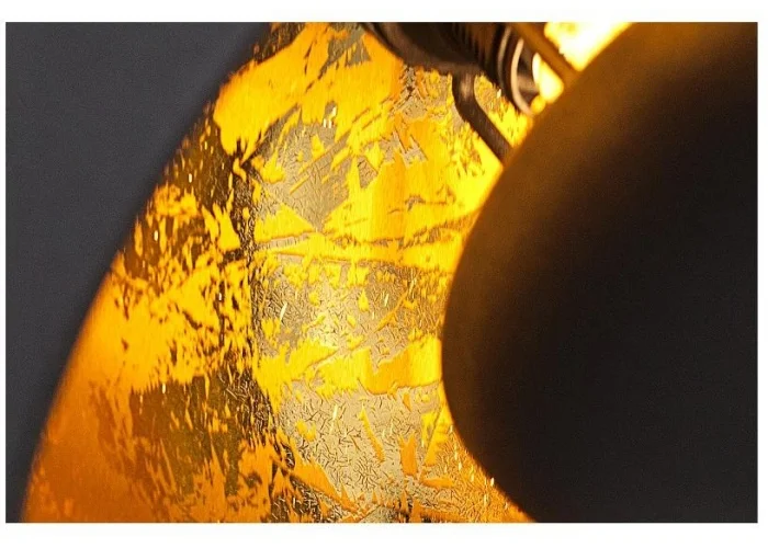 Závěsná lampa Studio 3 Černé zlato