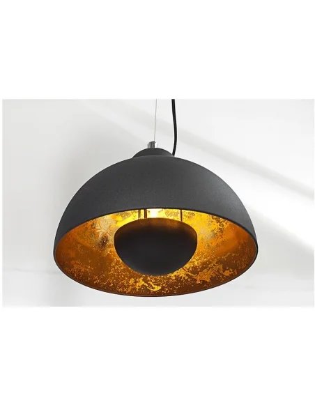 Závěsná lampa Studio 3 Černé zlato