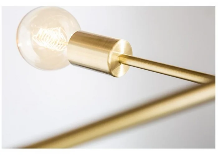 Závěsná lampa varianta zlatá