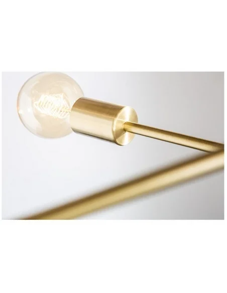 Závěsná lampa varianta zlatá