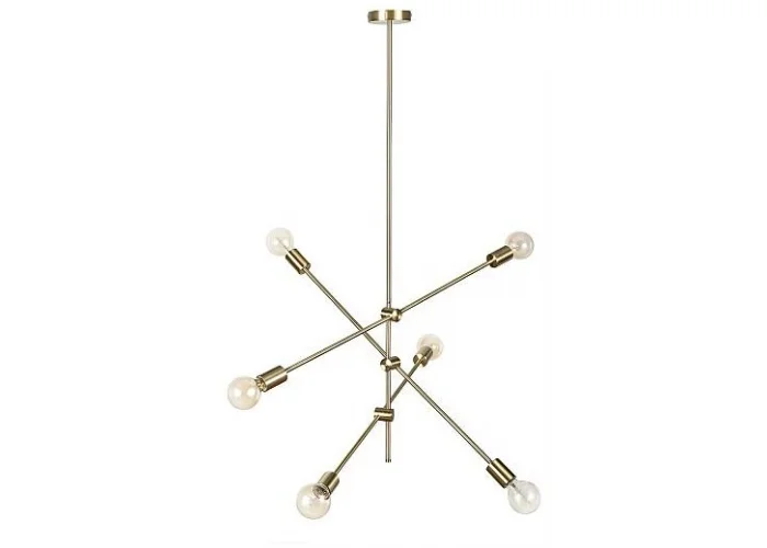 Závěsná lampa varianta zlatá