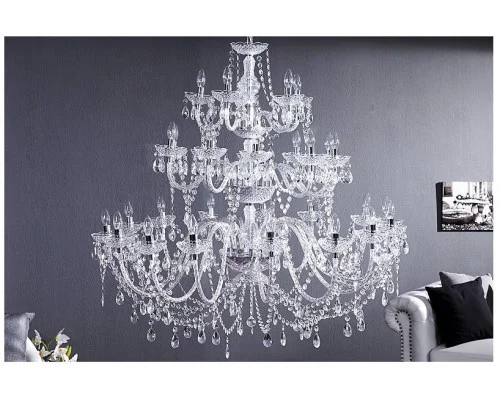 Diamantový lustr  30ramenný čirý 2