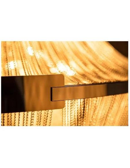 Závěsný lustr Royal stříbrný 70cm