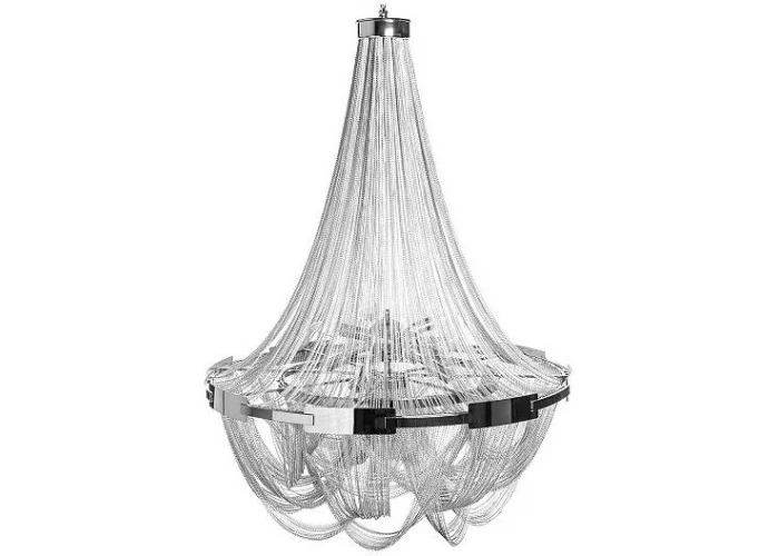 Závěsný lustr Royal stříbrný 70cm