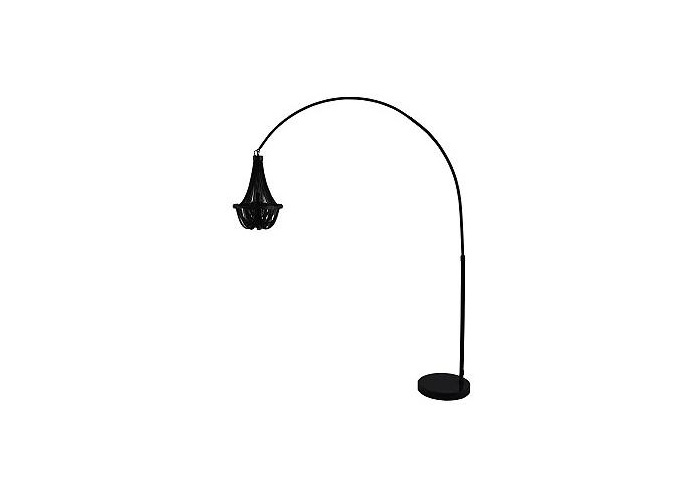 Stojací lampa Royal černá 170-210cm