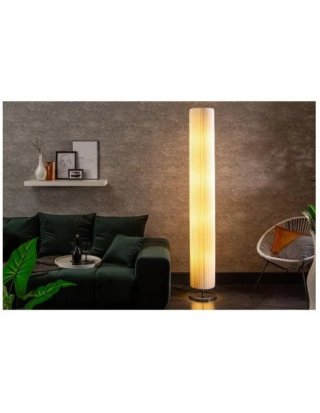 Stojací lampa Salone bílá 200cm