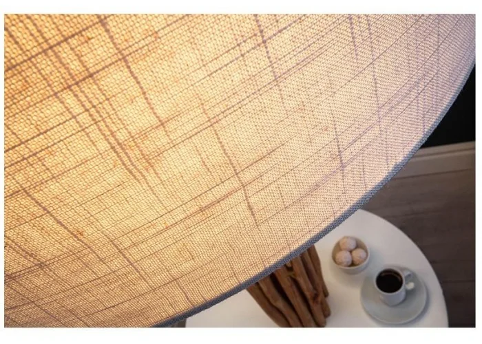 Stojací lampa servant dlouhé dřevo 153cm