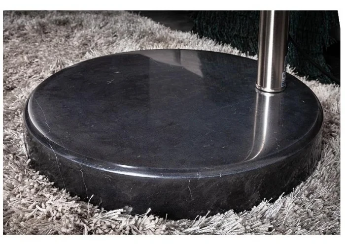 Stojací lampa Big Bow II kartáčovaný chrom 170-210cm