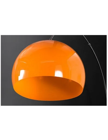 Stojací lampa Big Bow II oranžová 175-205cm