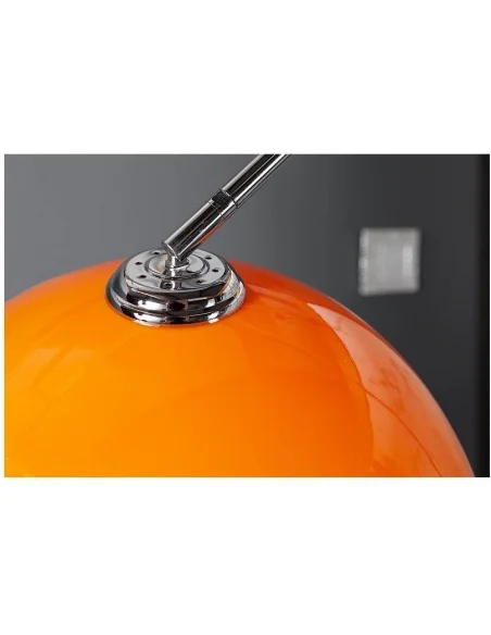 Stojací lampa Big Bow II oranžová 175-205cm