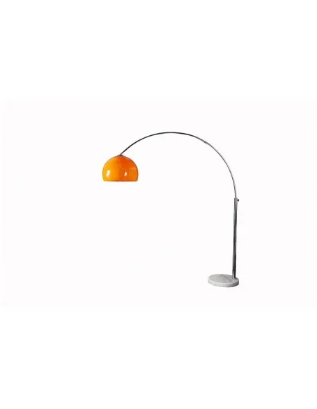 Stojací lampa Big Bow II oranžová 175-205cm