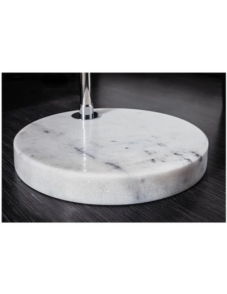 Stojací lampa Big Bow II bílá 175-205cm