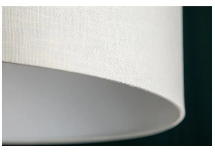 Stojací lampa Big Bow výsuvná bílém lenu