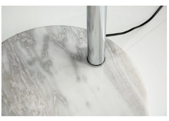 Stojací lampa Big Bow výsuvná bílém lenu