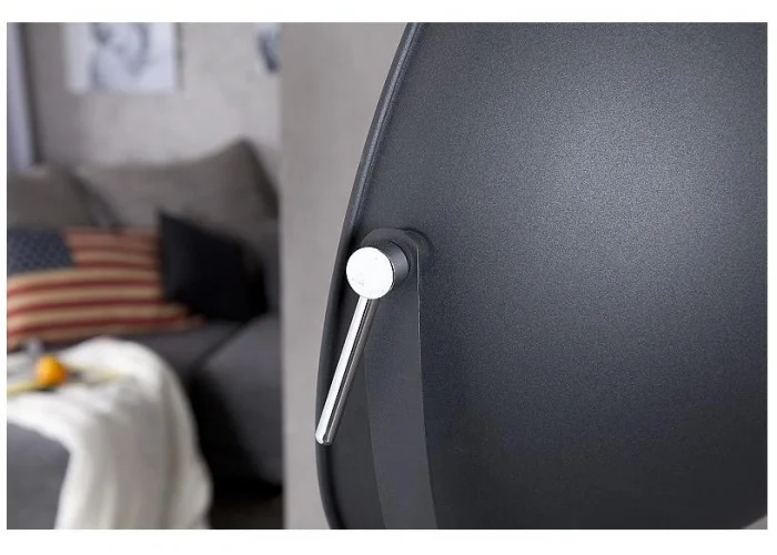 Stojací lampa Big Studio černé zlato 160cm