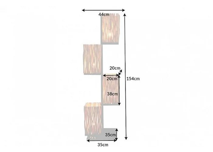 Stojací lampa Euforia 154cm