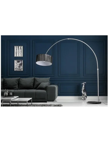 Stojací lampa Extenso černá