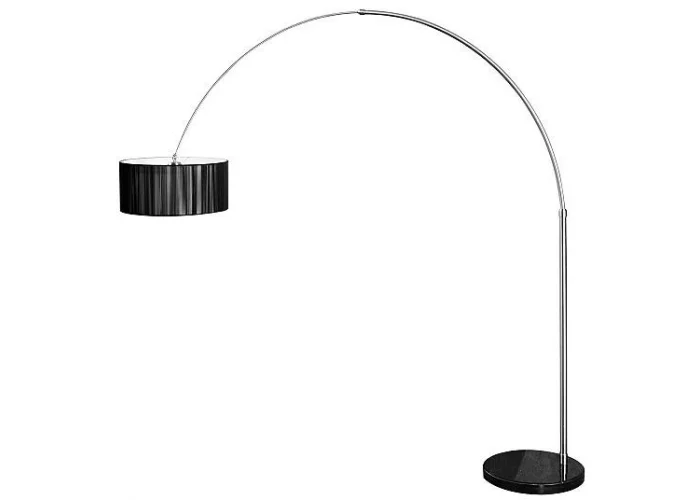 Stojací lampa Extenso černá