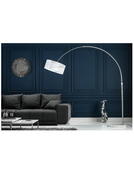 Stojací lampa Extenso bílá