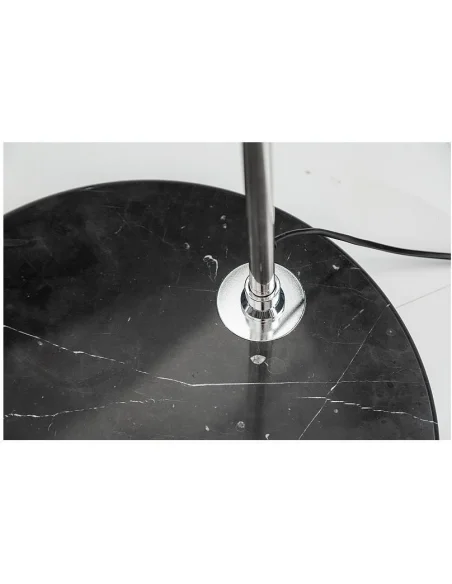 Stojací lampa Forma černé zlato