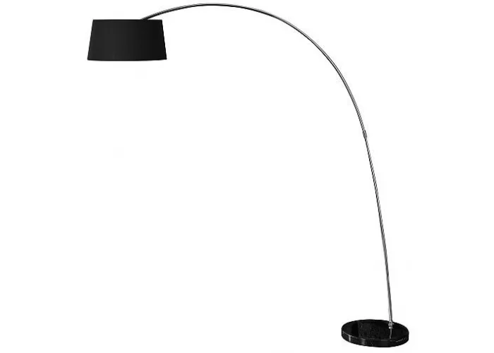 Stojací lampa Forma černé zlato