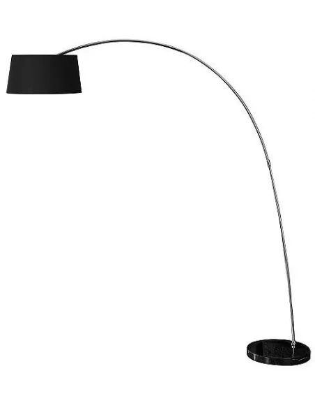 Stojací lampa Forma černé zlato