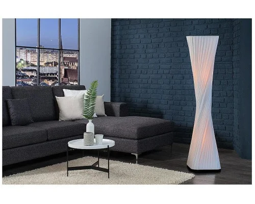 Stojací lampa Harmony bílá 120cm