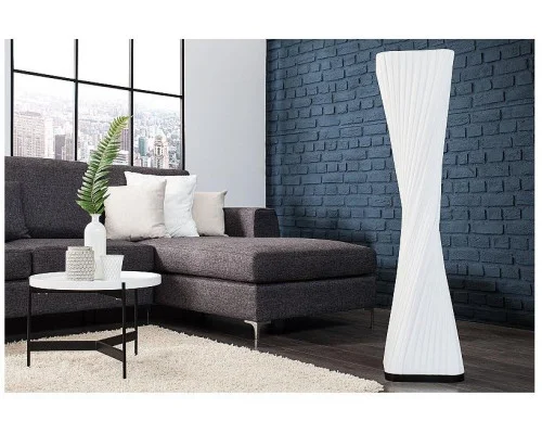 Stojací lampa Harmony bílá 120cm 2