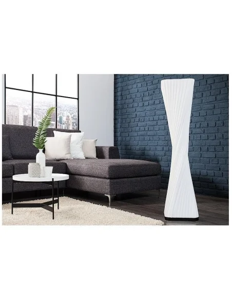 Stojací lampa Harmony bílá 120cm