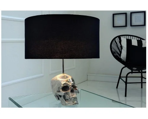 Stolní lampa lebka 44cm