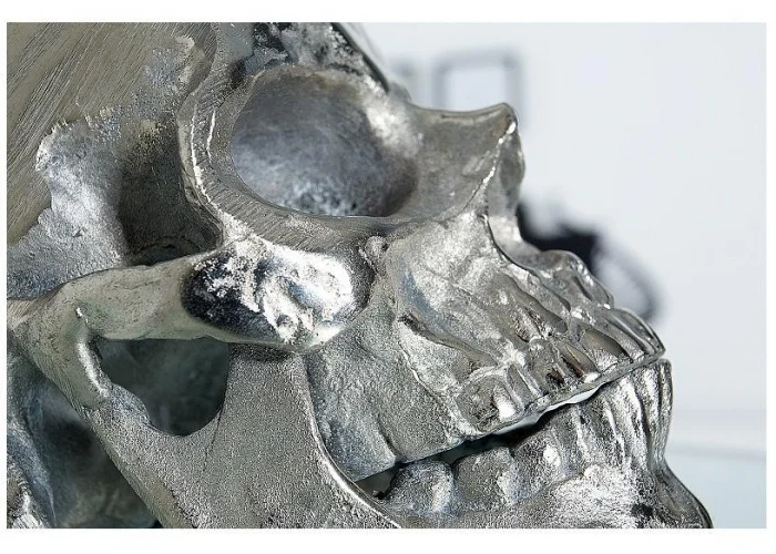 Stolní lampa lebka 44cm