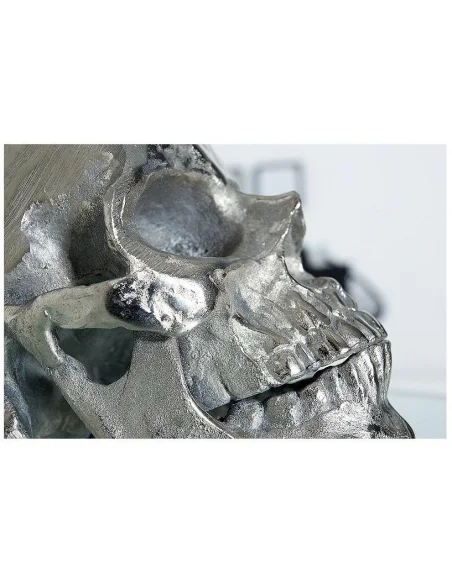 Stolní lampa lebka 44cm