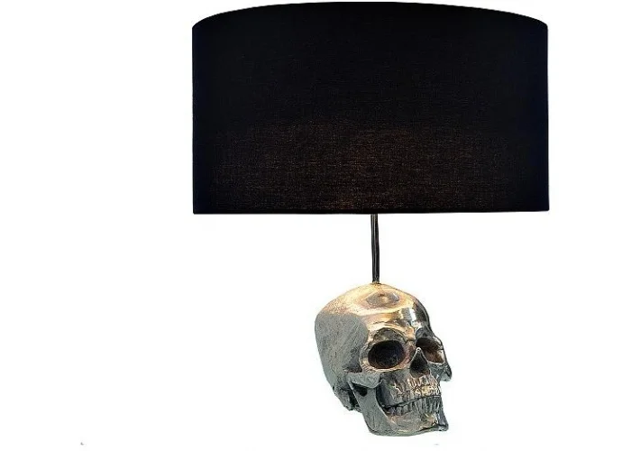 Stolní lampa lebka 44cm
