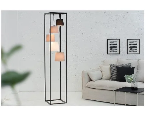 Stojací lampy 180cm černá šedá