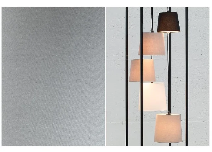 Stojací lampy 180cm černá šedá