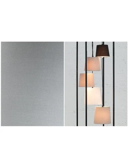 Stojací lampy 180cm černá šedá