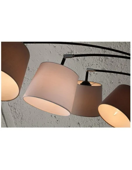 Stojací lampy bílá béžová hnědá 220cm