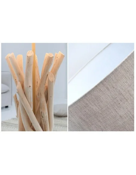 Stolní lapa z přírodního naplaveného dřeva