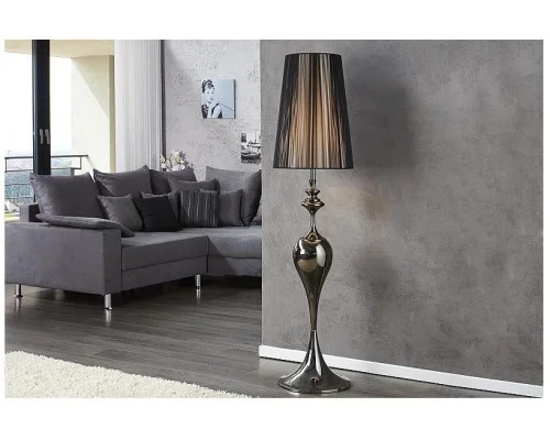 Stojací lampa Lucie černá 160cm