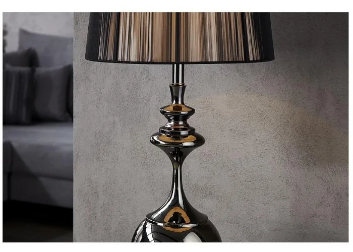 Stojací lampa Lucie černá 160cm