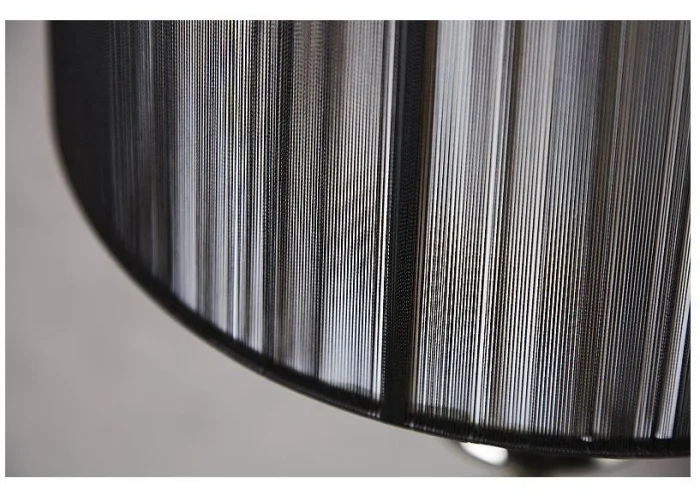 Stojací lampa Lucie černá 160cm