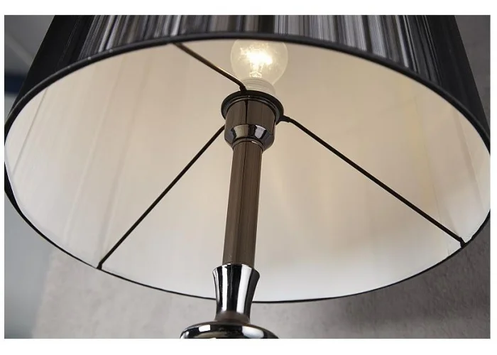 Stojací lampa Lucie černá 160cm