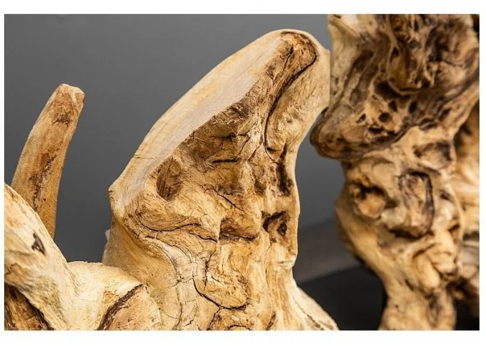 Stolní lampa z naplaveného dřeva čistý unikát 80cm