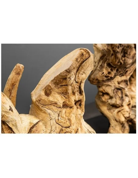 Stolní lampa z naplaveného dřeva čistý unikát 80cm