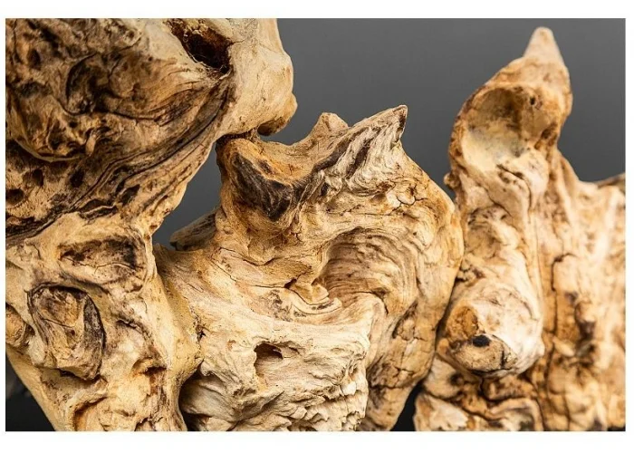 Stolní lampa z naplaveného dřeva čistý unikát 80cm