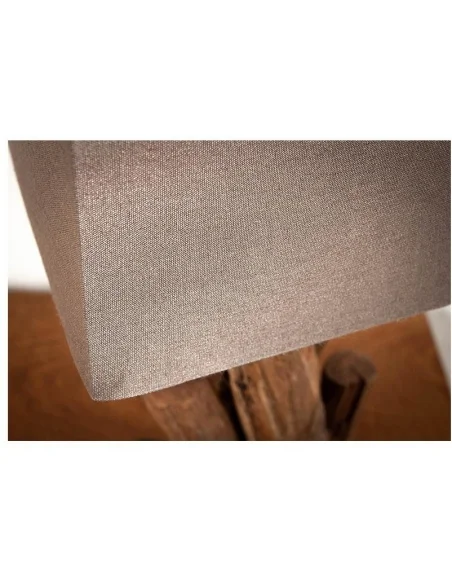 Stolní lampa čistá příroda železné dřevo 45cm