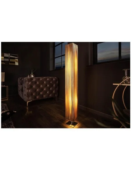 Stojací lampa Paříž zlatá 120cm