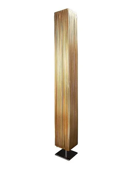 Stojací lampa Paříž zlatá 120cm