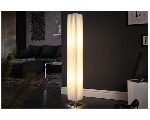Stojací lampa Paříž bílá 120cm